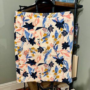 J. Crew Floral Skirt